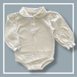 Vintage Sesame Street Embroidered Onesie - 3T - Small Sizing